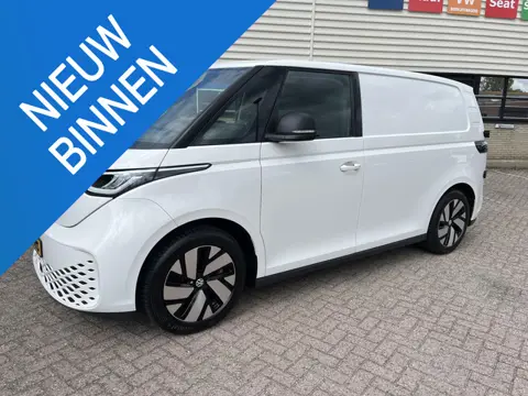 Volkswagen ID. Buzz Cargo 77 kWh achterdeuren, 1 eigenaar, adaptieve cruise controle, CarPlay, beton