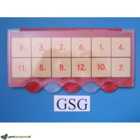 Basisdoos mini loco rood transparant nr. 25188-00