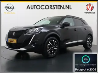 Peugeot e-2008 EV Blue Allure 50kWh SOH 95% 3D-Navi 360°Camera Apple Carplay Android Auto Ecc Cruise