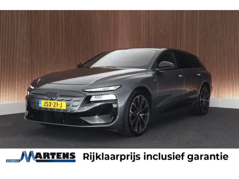 Audi A6 Avant e-tron S edition performance 367pk 100 kWh Leder Memory Trekhaak 360Camera Keyless Nav