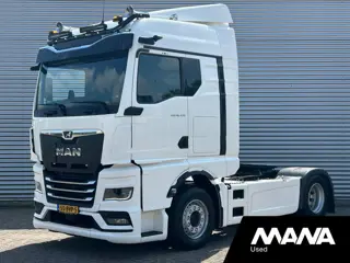 MAN TGX 18.470 4x2 BL GM SA Standkachel Standklima Optiview Koelkast 2x tank
