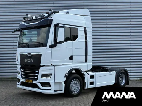 MAN TGX 18.510 4x2 BL GM SA 2x tank Skylight lichtbar 2x luchthoorn Standkachel Standklima
