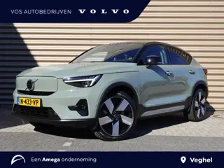 Volvo C40 Recharge Twin Intro Edition 78 kWh l Trekhaak l 360 camera l 20 inch LMV l Panoramadak