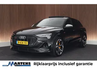 Audi e-tron S quattro 503pk 95 kWh SOH 92% Trekhaak 360Camera Stoelventilatie Leder Memory HUD B&O N