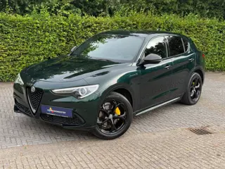 Alfa Romeo Stelvio Veloce TI Q4 Verde Visconti Luxe uitgerust Carbon 280PK