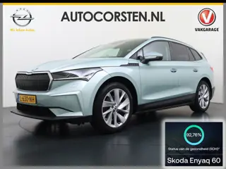 Škoda Enyaq iV 60 First Edition SOH 92% 3-Zone Ecc Adap.Cruise Stoel+Stuurverwarming Elek.Stoel+Memo
