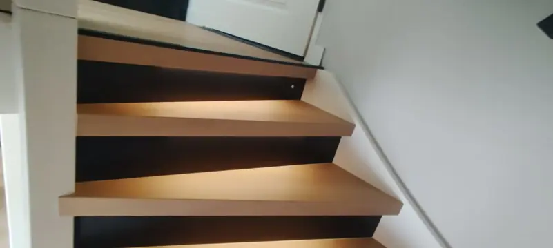 LED-verlichtling plaatsen bij een traprenovatie?