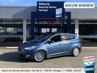 Ford C-Max 1.0 Titanium / Cruise-Control / Climate-Control / Stuur-/Stoelverwarming / Apple-Carplay 