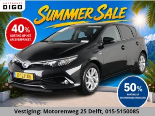Toyota Auris 1.8 Hybrid Executive . GARANTIE TOT 02-2029 . STOEL VERWARMING . NAVIGATIE . CRUISE CON