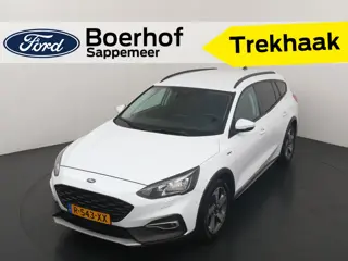 Ford FOCUS Wagon EcoBoost Active 125pk | Trekhaak | Winterpack | Camera | Adapt. cruise | Parkeersen