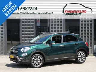 Fiat 500 X 1.4 Turbo MultiAir Lounge 140pk / Navigatie / 18inch LM / Privacy Glass / Lederen Interie