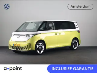 Volkswagen ID. Buzz Pro 86 kWh LWB 7p. 286 pk | SoH 96,36% |Navigatie | Panoramadak | Trekhaak (wegk