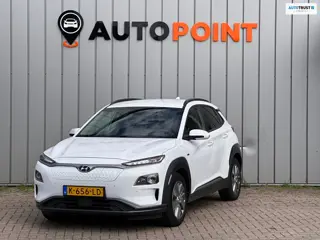 Hyundai Kona EV PREMIUM 64 kWh WARMTEPOMP FASE 3 SOH 100 % ||STOELVRM+VERKOELING|||LANEASSIST|ADAPT.