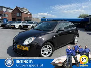 Alfa Romeo MiTo 1.4 Essential SCHUIFDAK AIRCO COGNAC LEDER NIEUWE DISTRIBUTIERIEM