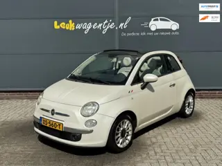 Fiat 500 C 0.9 Turbo Cabrio *parelmoer *climate *p-sensor