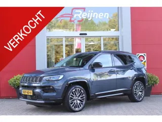 Jeep Compass 4xe 240PK Plug-in Hybrid ELECTRIC SUMMIT | LEDEREN BEKLEDING | STOEL VENTILATIE | STOEL