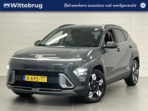 Hyundai KONA 1.6 GDI HEV Premium LEDER | FULL LED | 18 INCH | ZEER COMPLETE UITVOERING!