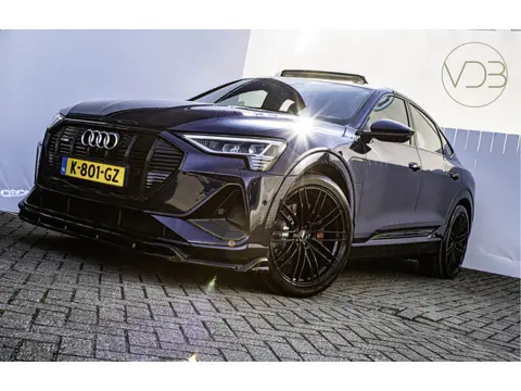 Audi e-tron Sportback 55 SOH 91,6% 22inch PANO 360GR AMBIANCE TREKHAAK Origineel NL