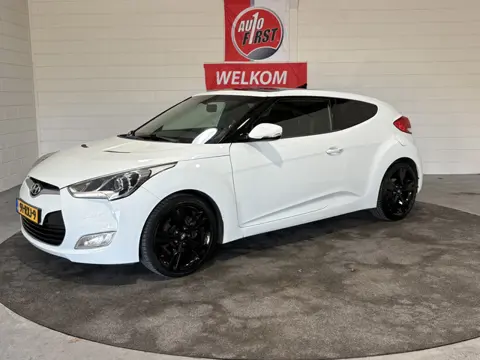 Hyundai Veloster 1.6 GDI i-Catcher, Stoere blikvanger, 18 inch, Leder, Panoramadak, Camera, Boekjes,
