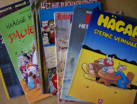 Stripboeken met de h adv5073