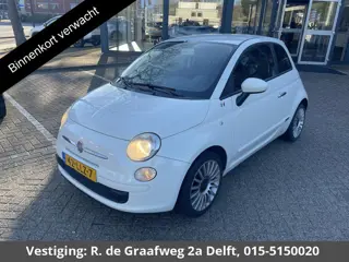 Fiat 500 1.2 Sport Automaat | Airco | Half leder | lichtmetalen velgen