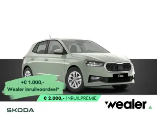 Škoda Fabia Selection 1.0 TSI 95 PK | Apple Carplay/Android Auto | 15" LM velgen | Getint glas |