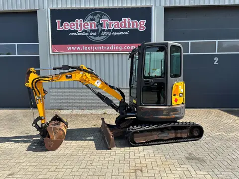 Bobcat E26 EM mini excavator, 2017 year, 3x buckets!!