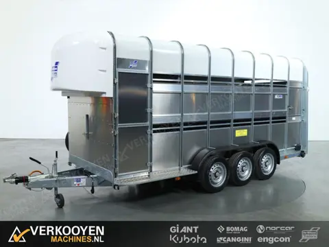 2026 Ifor Williams TA510 16x7 (497x178x212cm) Dubbeldeks Schapentrailer/ Veetrailer VT1087