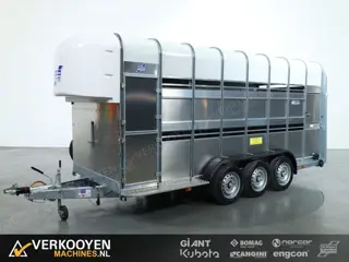 2026 Ifor Williams TA510 16x7 (497x178x212cm) Dubbeldeks Schapentrailer/ Veetrailer VT1087