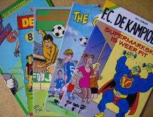 Voetbal strips adv5182