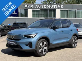 Volvo XC40 Recharge Ultimate 70 kWh SOH 97% | WARMTEPOMP | PANORAMADAK | ELEKTRISCHE TREKHAAK | 360°