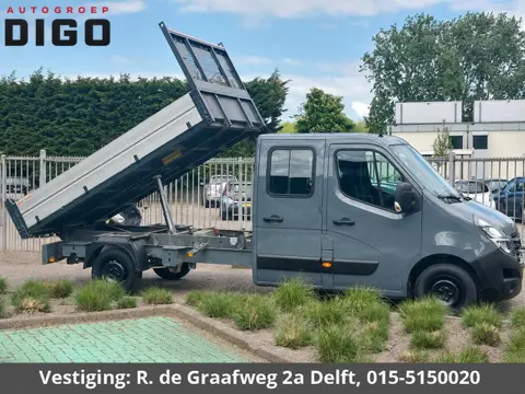 Opel Movano 2.3 CDTI BiTurbo L3 DC Kipper (ex.BTW) Dubbele Cabine | Airco | Elektrische ramen |