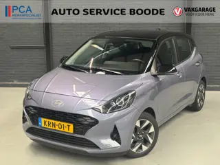 Hyundai I10 5-deurs 1.0 Premium automaat - 2-tone - 5-zits - camera - stoel + stuurverwarming - Appl