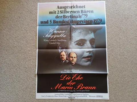 DIE EHE DER MARIA BRAUN filmposter.