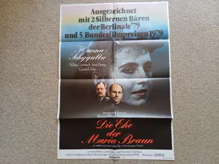 DIE EHE DER MARIA BRAUN filmposter.