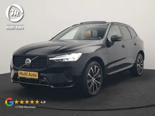 Volvo XC60 T8 AWD Ultimate Dark LONG RANGE PHEV 455pk Dealer O.H. | Trekhaak Af Fabriek | Panodak | 