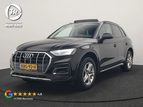 Audi Q5 50 TFSI e Advanced edition PHEV 300pk | Trekhaak Af Fabriek | Panodak | 360 Camera | Lederen