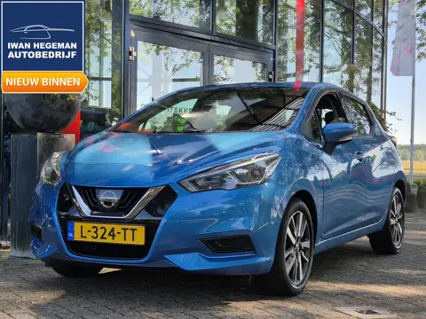 Nissan Micra 1.0 | Navigatie via Apple Carplay | Airconditioning | Cruise Control | Licht metalen ve
