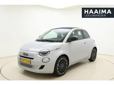 Fiat 500 1.0 Hybrid La Prima Cabrio | DEMO | Lederen bekleding | Camera | 8 Jaar speciale garantie |