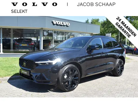 Volvo XC60 T6 AWD 350PK Automaat Plug-in Hybrid Ultra Black Edition | HUD | Luchtvering | Trekhaak |