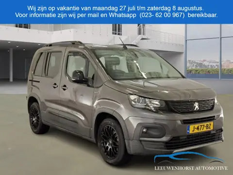 Peugeot Rifter 1.2 Puretech GT-Line, panodak, half leer, DAB, clima, cruise, keyless NL-dealerauto