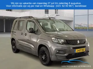 Peugeot Rifter 1.2 Puretech GT-Line, panodak, half leer, DAB, clima, cruise, keyless NL-dealerauto
