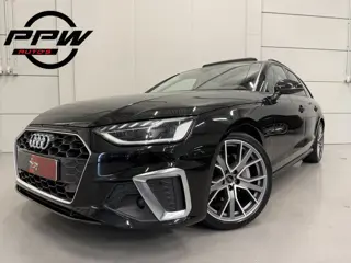 Audi A4 Avant 40 TFSI 204PK S-Line Facelift PANO/TREKHAAK/ACC/MATRIX/20"AUDI-SPORT/STOEL+STUURVERW/P