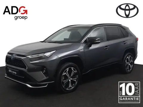 Toyota RAV4 2.5 Plug-in Hybrid AWD Bi-Tone Plus | Trekhaak | Lederenbekleding met Verwarming en Verk