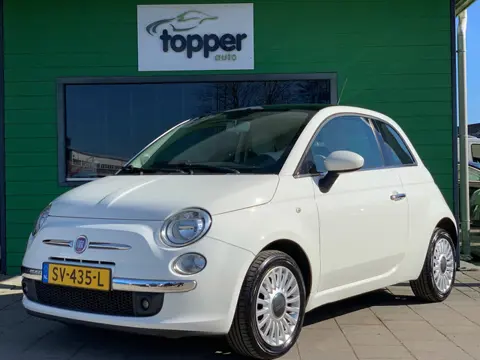 Fiat 500 1.2 Lounge | PanoramaDak |Airco | Nieuwe APK |