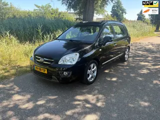 Kia Carens 2.0 CVVT X-clusive Airco Cruise Navi Leder Bekleding Pdc Voor En Achter Trekhaak 7pers