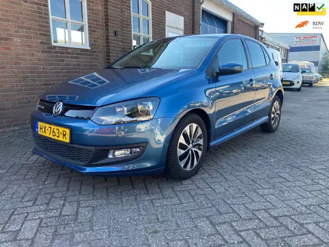 Volkswagen Polo 1.0 BlueMotion Edition bj 2016, Airco, Cruise, Navi, LM velgen, Inruil is mogelijk