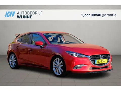 Mazda 3 2.0 SkyActiv-G 120pk SkyLease GT | Navi | Cruise | Camera | Winter-Pakket | Keyless | Leer |