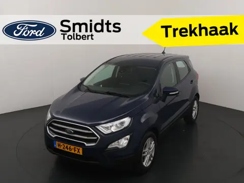 Ford EcoSport EcoBoost 100 pk Connected | Trekhaak | Airco | Cruise | parkeersens. | Apple Carplay |