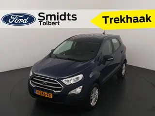 Ford EcoSport EcoBoost 100 pk Connected | Trekhaak | Airco | Cruise | parkeersens. | Apple Carplay |